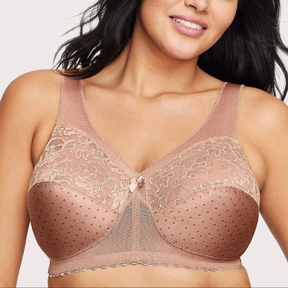 Glamorise MagicLift Original Support Wire Free Bra Size 54G - Picture 4 of 16